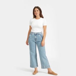 Everlane Wide Leg Jeans, Size 26